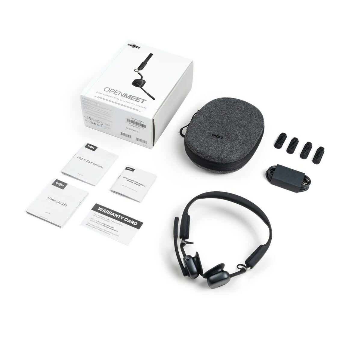 SHOKZ Casque sans-fil à conduction osseuse OpenMeet