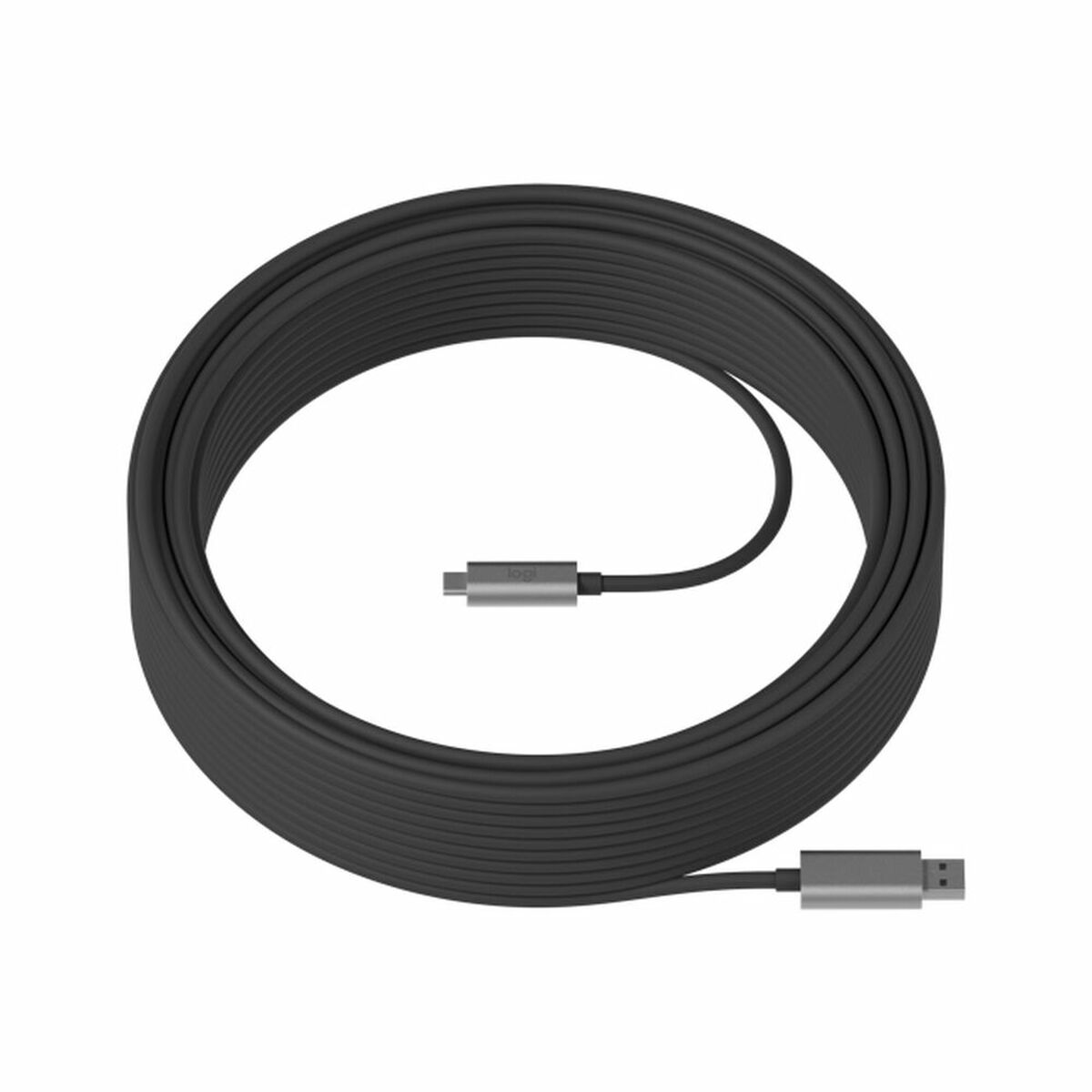 LOGITECH Strong USB cable USB Type A M to 24 pin USB-C M USB 3.1 10 m plenum Active Optical Cable AOC for Room Solution Huddle