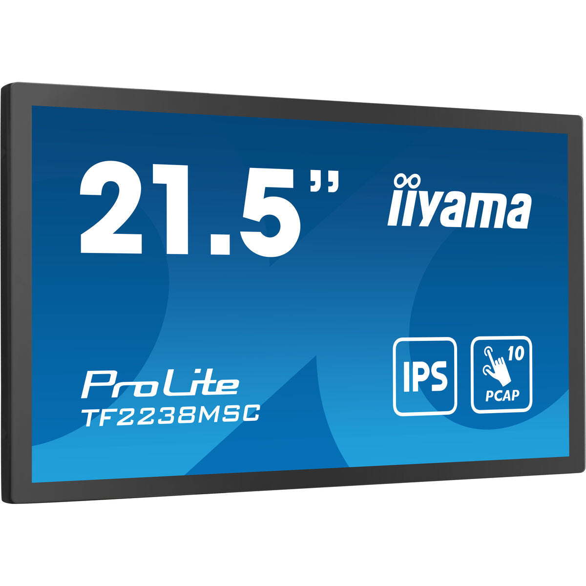 21.5" Bonded PCAP Bezel Free 10P Touch w