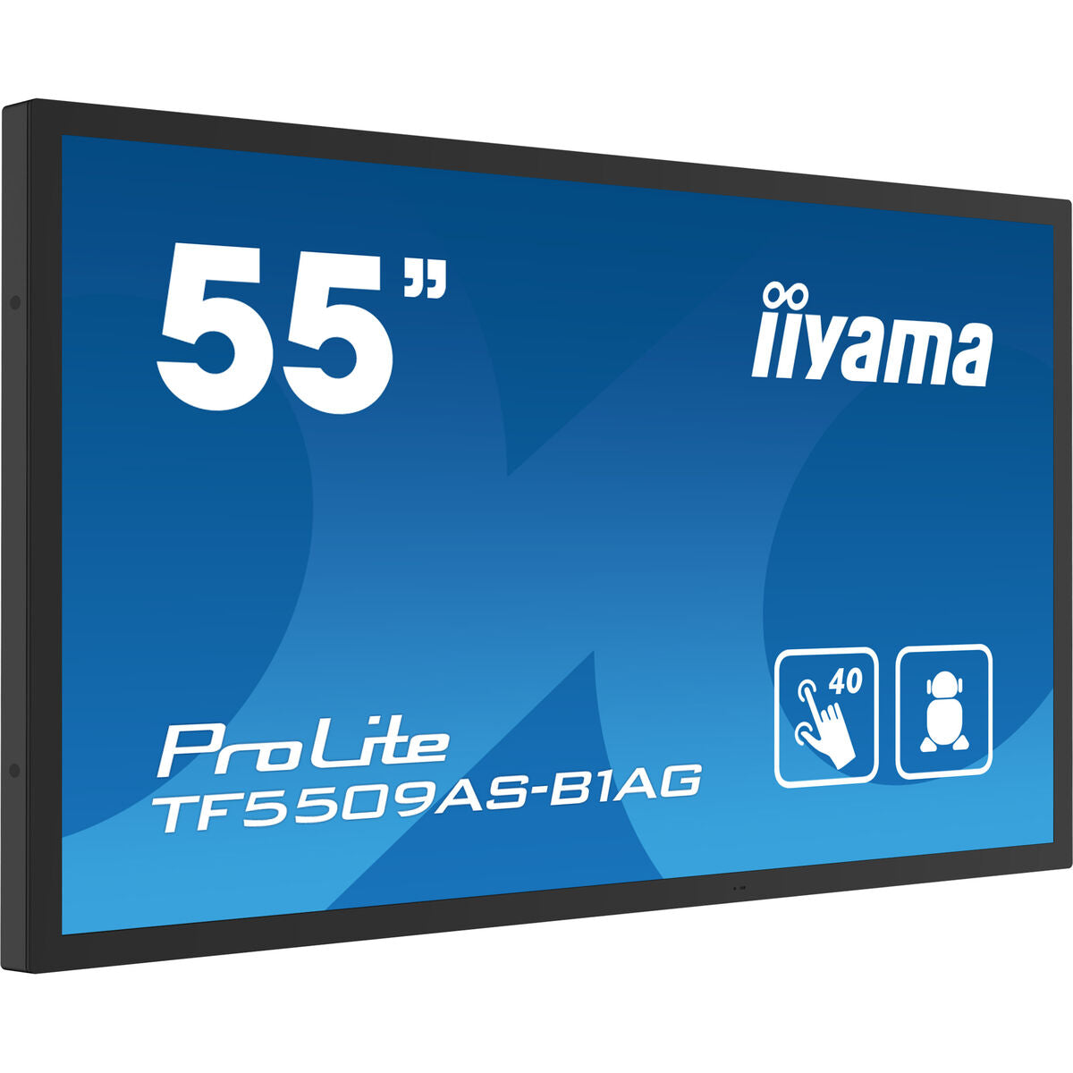 55" Bonded PCAP Anti-glare Bezel Free 40