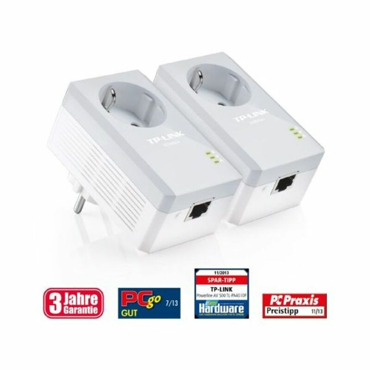 TP-Link TL-PA4010P KIT V5 Adaptateur réseau CPL 600 Mbit/s Ethernet/LAN Blanc 2 piece(s)