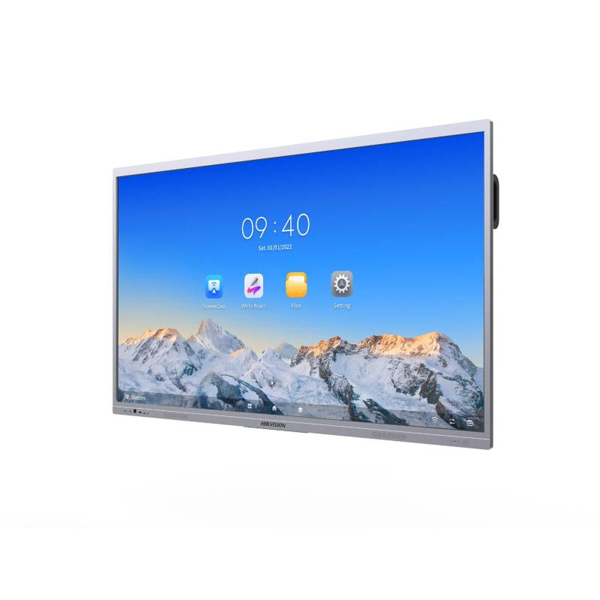 ECRAN HIKVISION 65'' LFD 4K Interactive VA 3840x2160 50pts 400cd/m² 5ms 60Hz VGA 3xHDMI DP 4xUSB3 2xUSB-C 1xUSB2 Hps 2x20W +25W Android13 Compatible module OPS