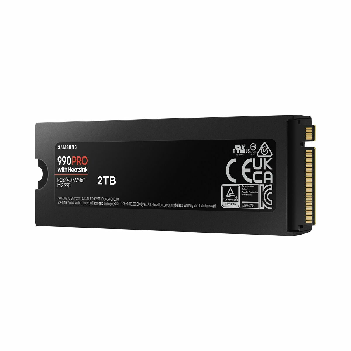 990 Pro M.2 NVMe 2TB+heatsink