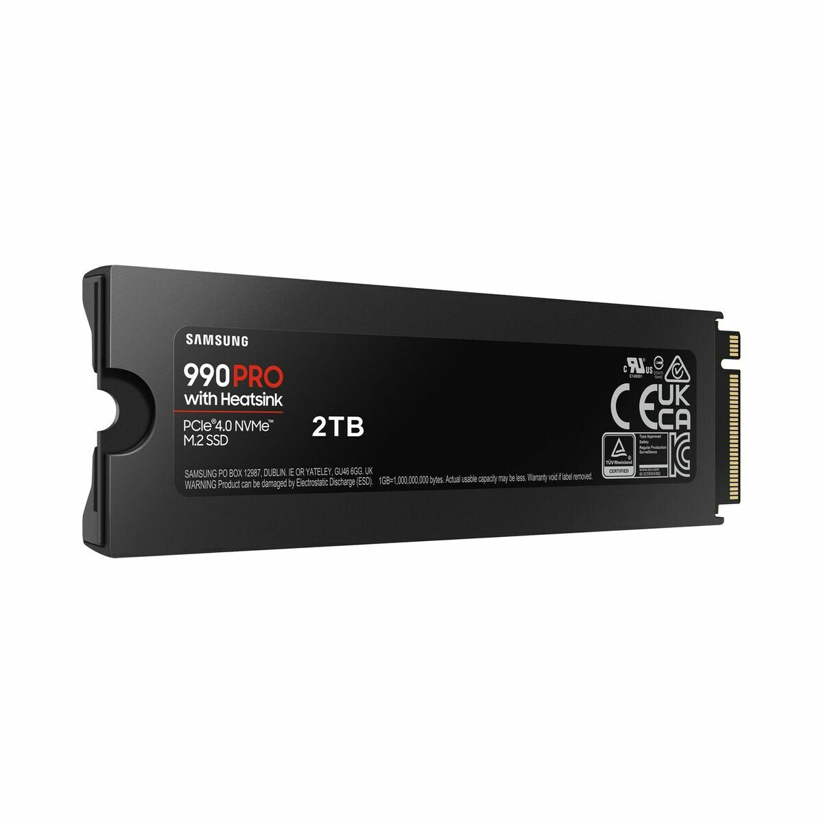 990 Pro M.2 NVMe 2TB+heatsink