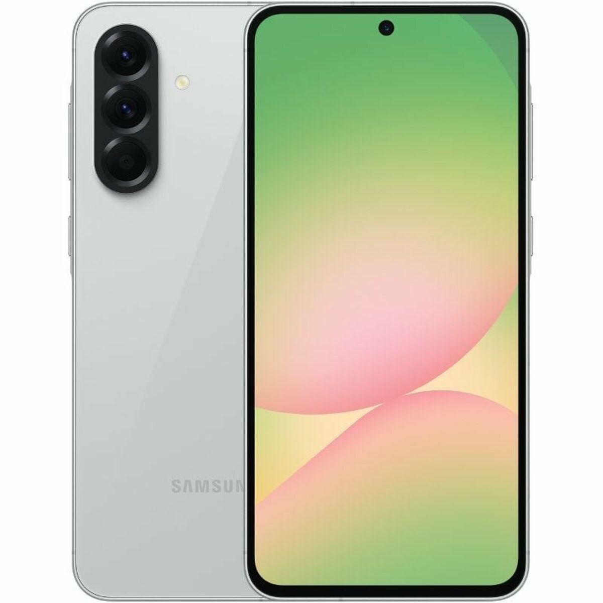 "Samsung Galaxy A56 17 cm (6.7"") Double SIM Android 15 5G USB Type-C 8 Go 256 Go 5000 mAh Gris clair"