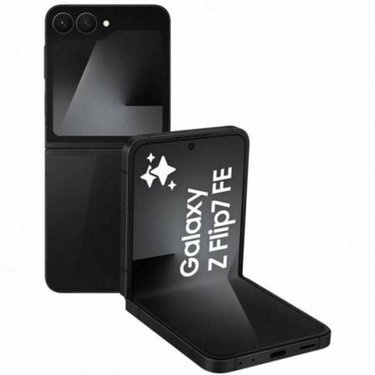 Samsung Z Flip 7 FE 5G 256GB Black - Déstockage - Neuf - Scéllé d'origine légèrement endommagé
