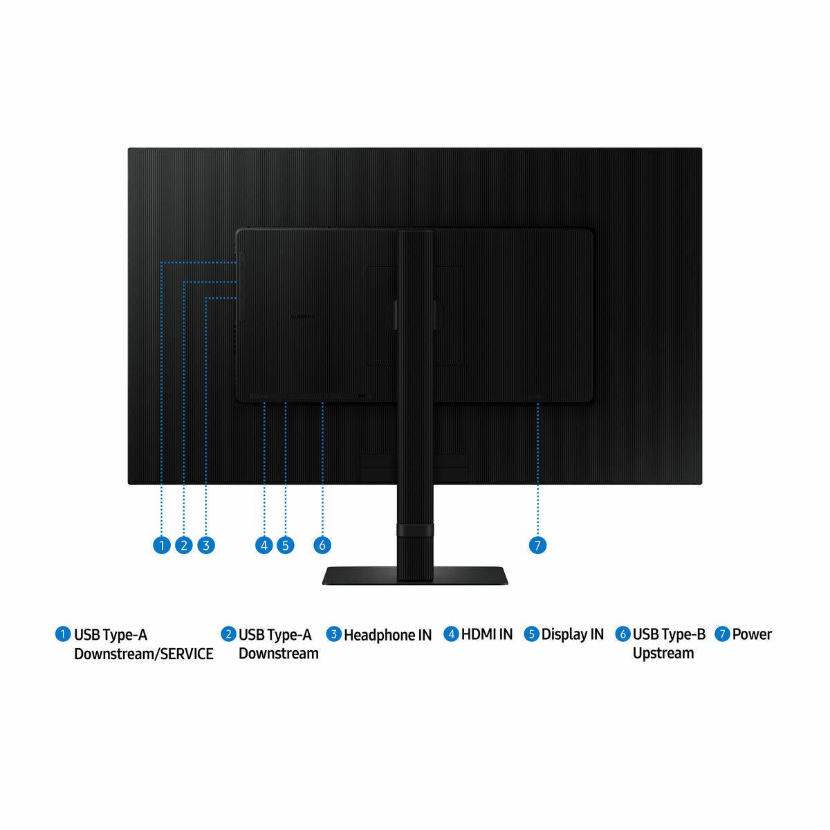 SAMSUNG ViewFinity S60D 32p WQHD IPS 100Hz 5ms HDMI cable in box