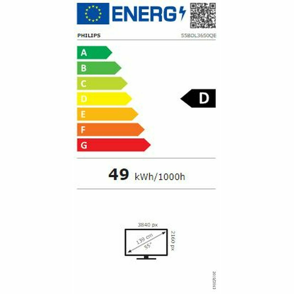 55" Direct LED 4K Display powered by An