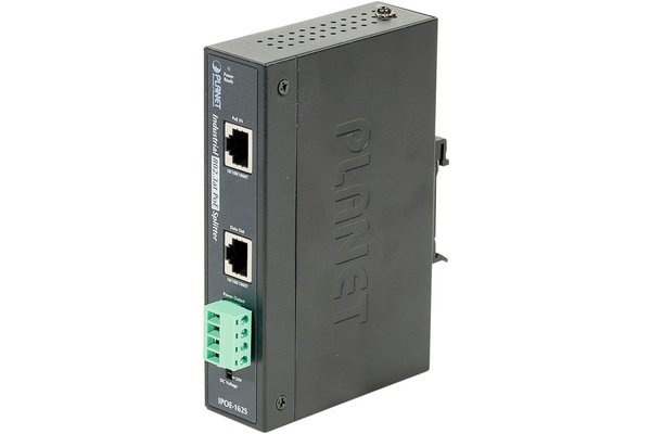 PLANET IPOE-162S séparateur voix-données Bleu Connexion Ethernet, supportant l'alimentation via ce port (PoE)