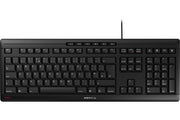 CHERRY Clavier STREAM KEYBOARD USB noir QWERTY (UK) - Déstockage - Neuf - Emballage d'origine légèrement endommagé