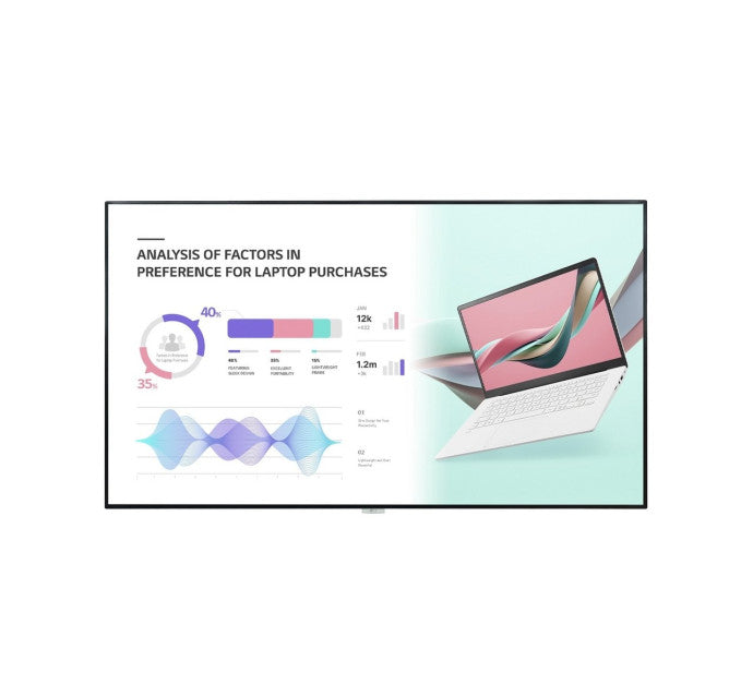 LG Signage Display UH5 98" IPS UHD Wifi
