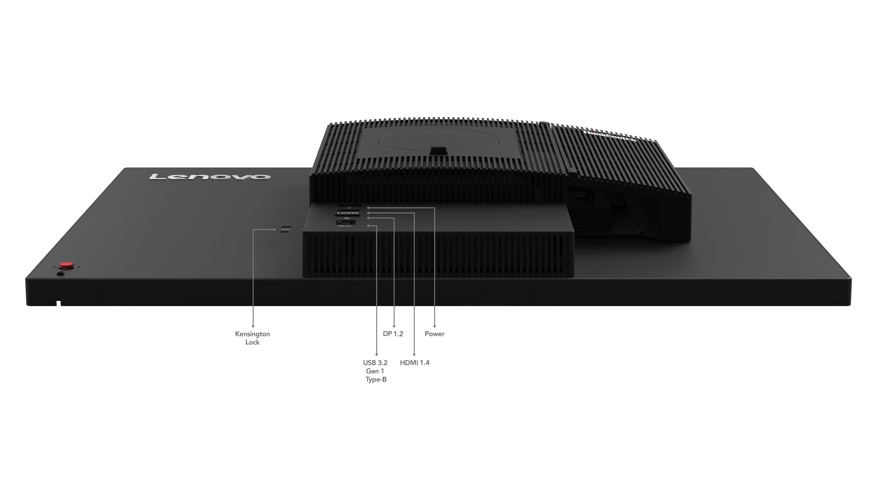 LENOVO ThinkCentre Tiny-in-One 24 Gen 5 LED Écran 23.8p touchscreen 1920x1080 Full HD (1080p) HDMI DisplayPort speakers 3y