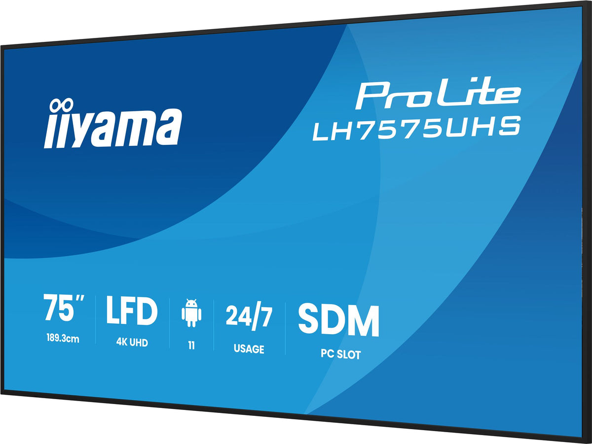 75" 3840x2160 UHD IPS Haze 25% 500