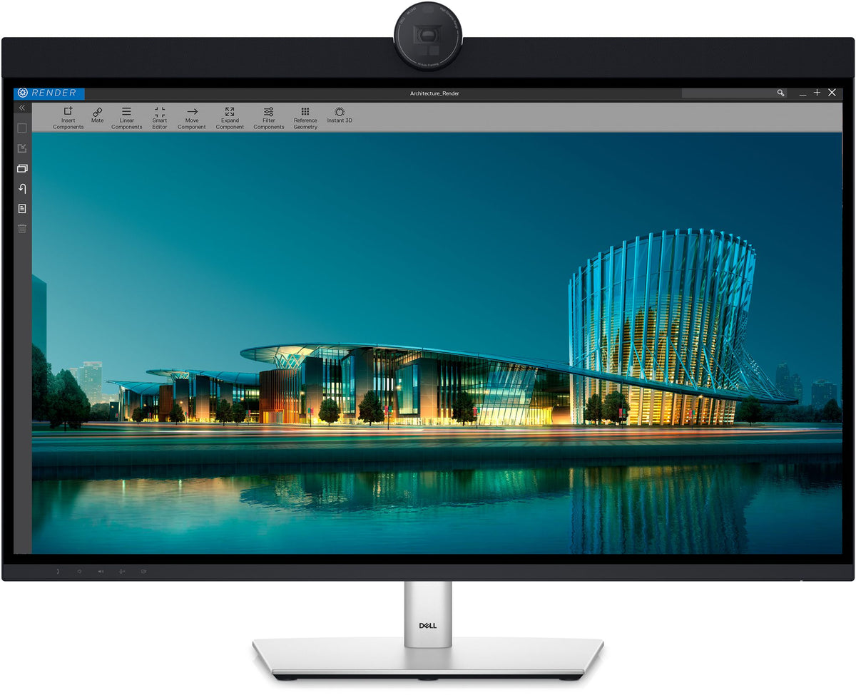 "DELL UltraSharp U3224KBA LED display 80 cm (31.5"") 6144 x 3456 pixels 6K Ultra HD LCD Noir, Argent"