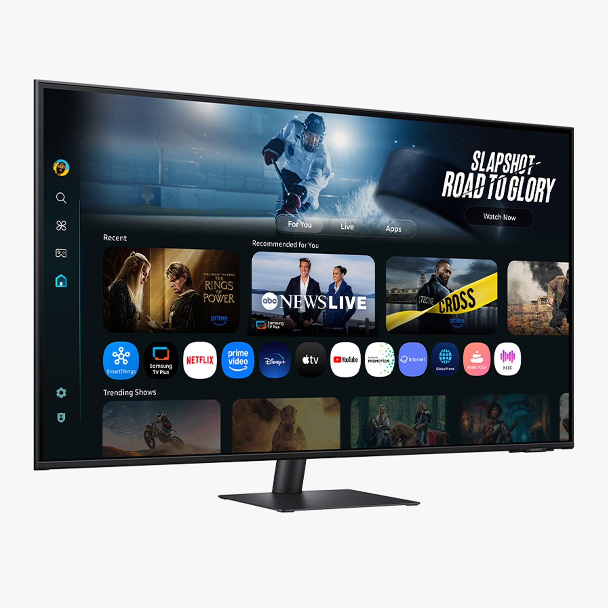SAMSUNG LS43FM702 Smart Monitor 43p IA VA UHD 4K 60Hz 2xHDMI USB-C 65W Black