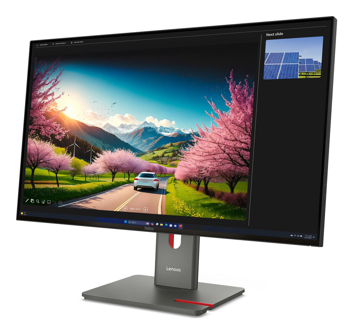 LENOVO ThinkVision P32UD-40 LED Écran 32p 31.5p 3840x2160 4K 120Hz IPS 350cd/m2 HDR10 2xThunderbolt 4 2xDisplayPort HDMI USB