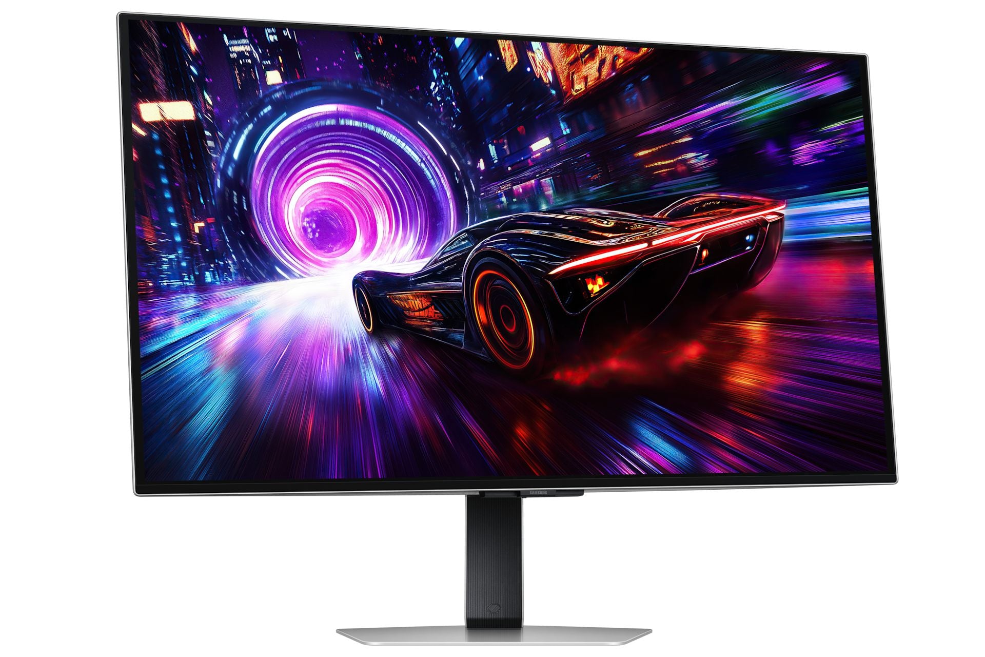 SAMSUNG ODYSSEY QD -OLED G81SF - Ecran gaming- 32p- UHD 4K- 240 Htz- 0,03 ms -Glare Free - HDR400 -2xHDMI- DP - 3xUSB Pivot