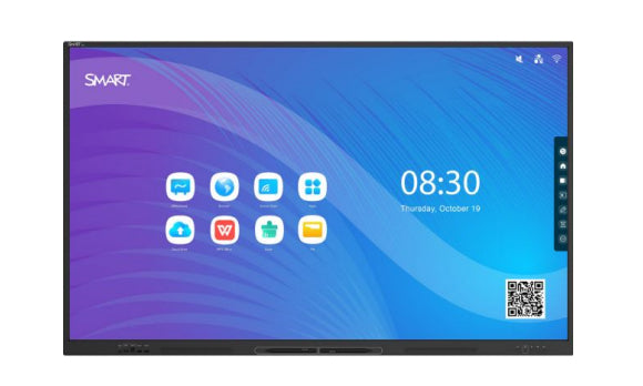 SMART Board GX086-V3 ZERO Series 86p 4K Interactive Display no embedded OS