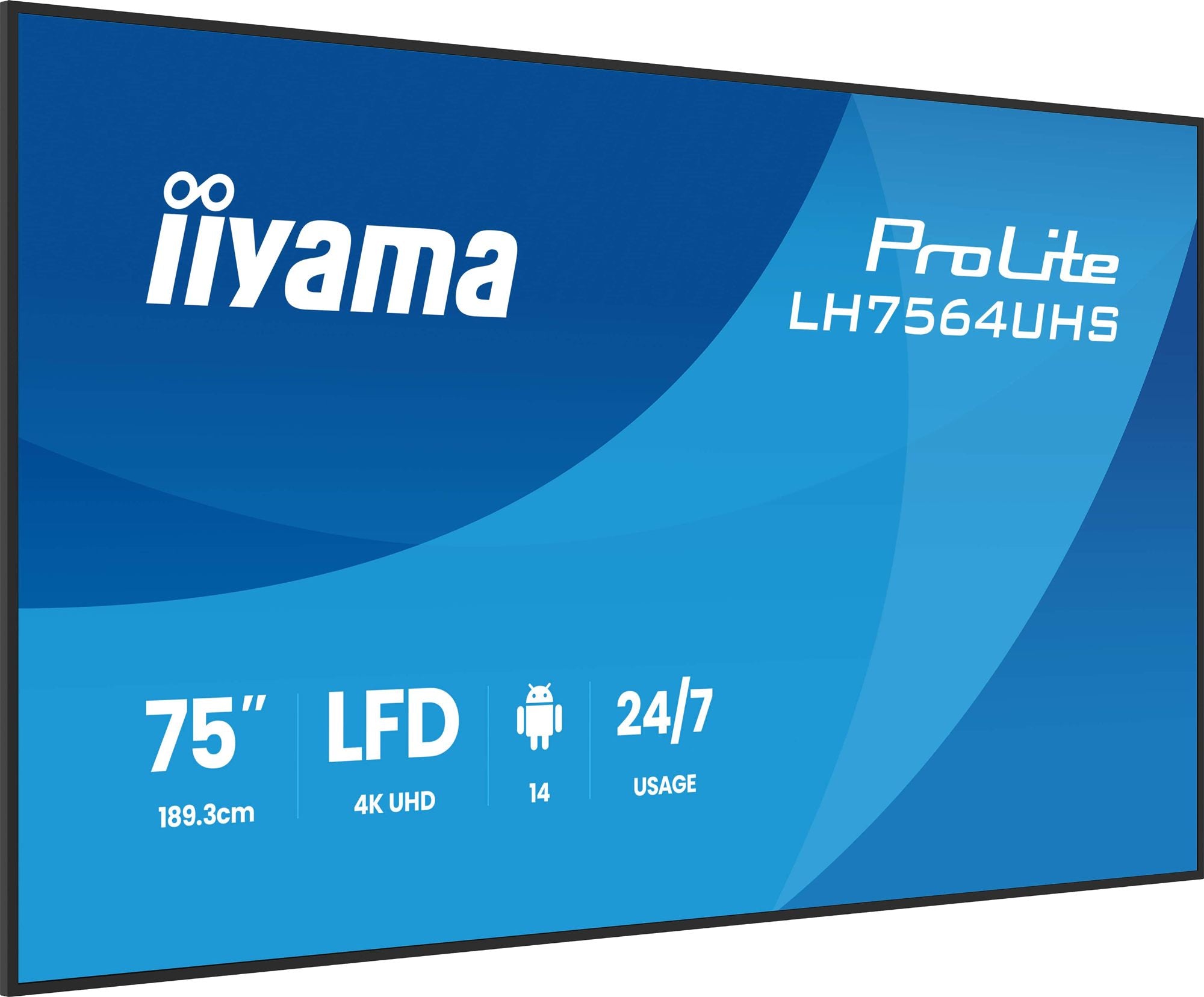 75" 3840x2160 UHD VA Haze 25% 500cd
