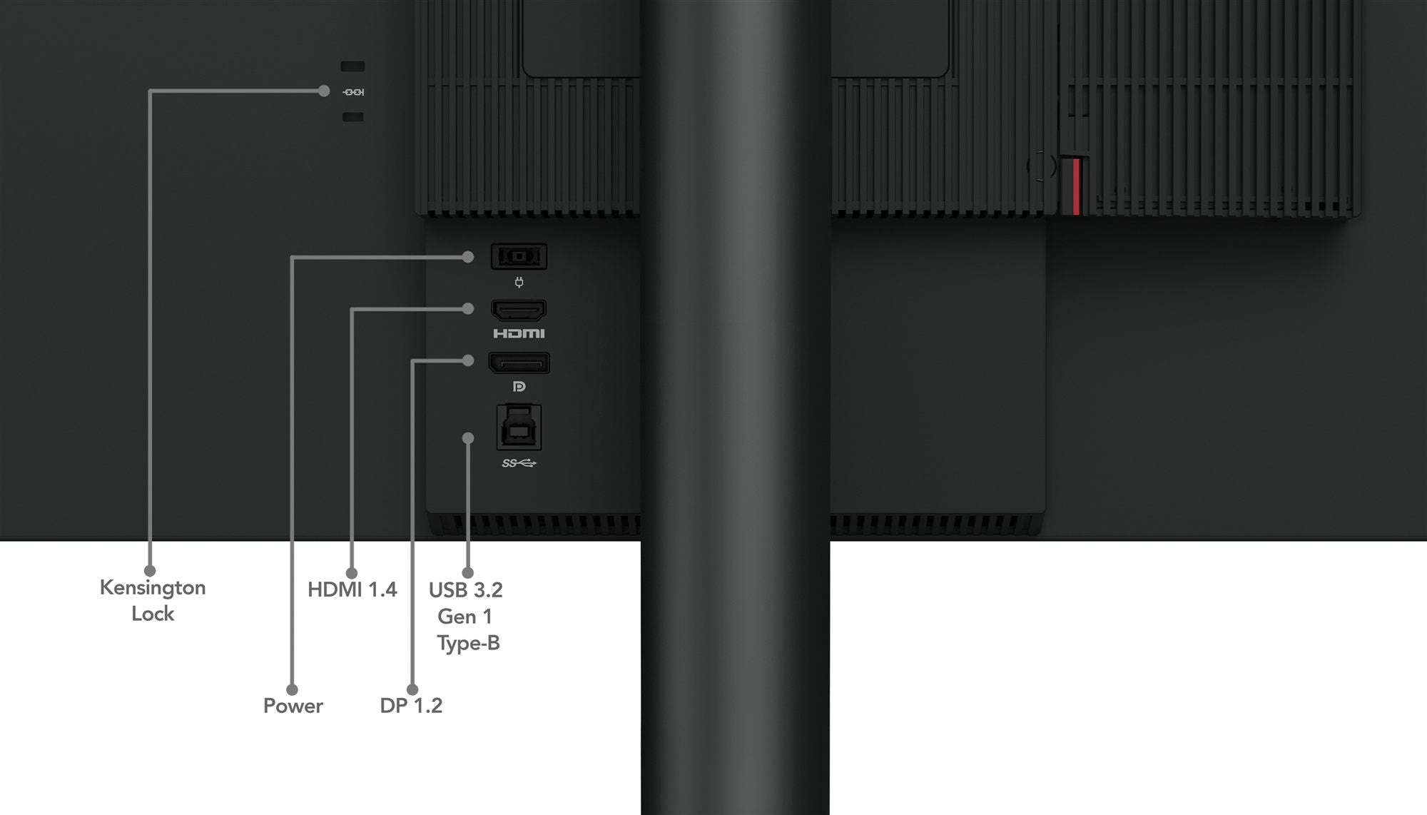 LENOVO ThinkCentre Tiny-in-One 24 Gen 5 LED Écran 23.8p touchscreen 1920x1080 Full HD (1080p) HDMI DisplayPort speakers 3y