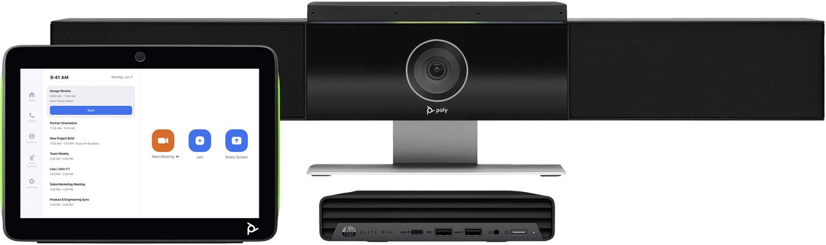 POLY KIT ZOOM ROOM PC + TC10