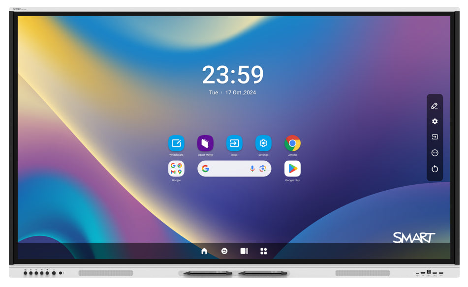 SMART Board GX065-V4 65p 4K UHD interactive display with embedded OS GMS