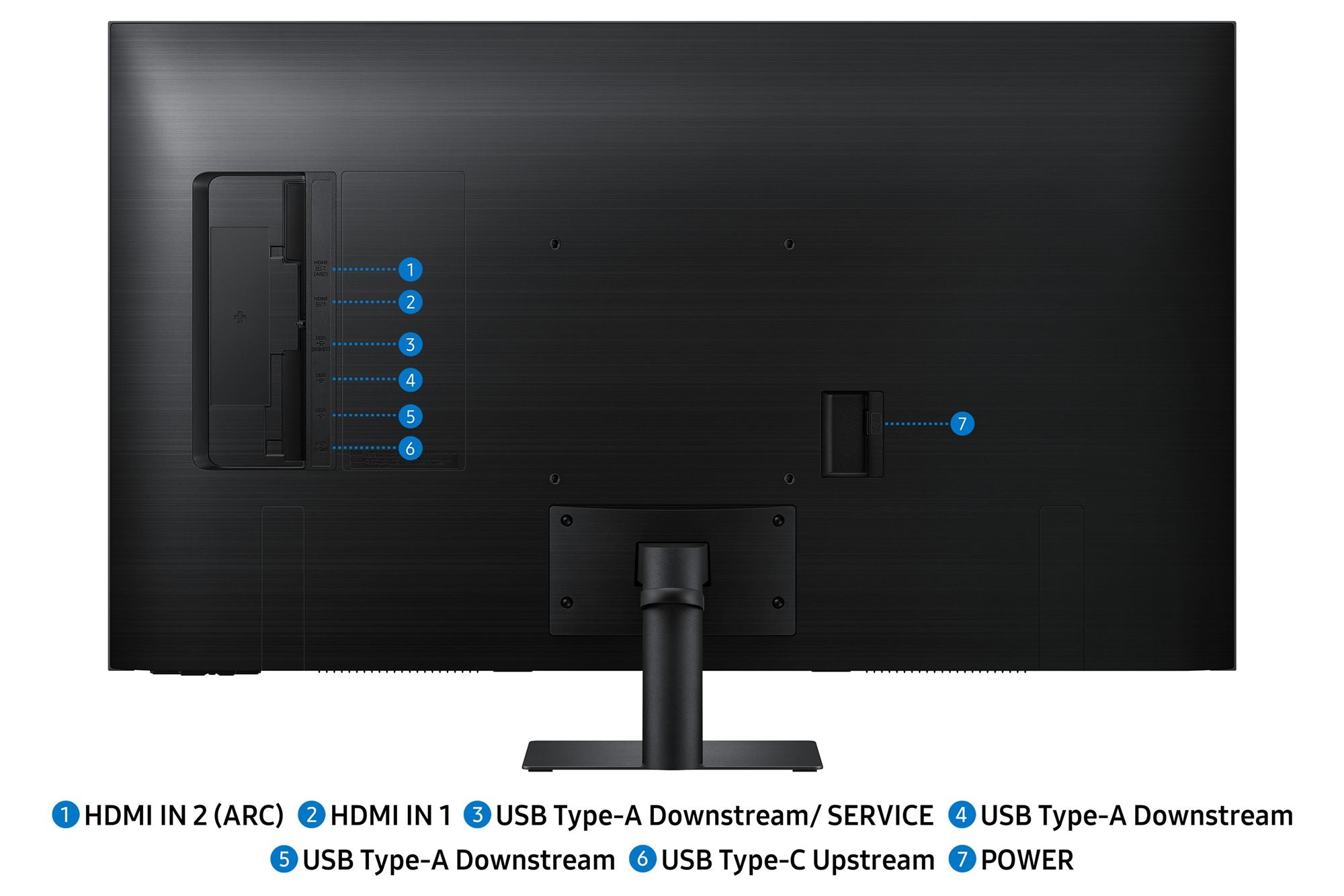 SAMSUNG LS43FM702 Smart Monitor 43p IA VA UHD 4K 60Hz 2xHDMI USB-C 65W Black