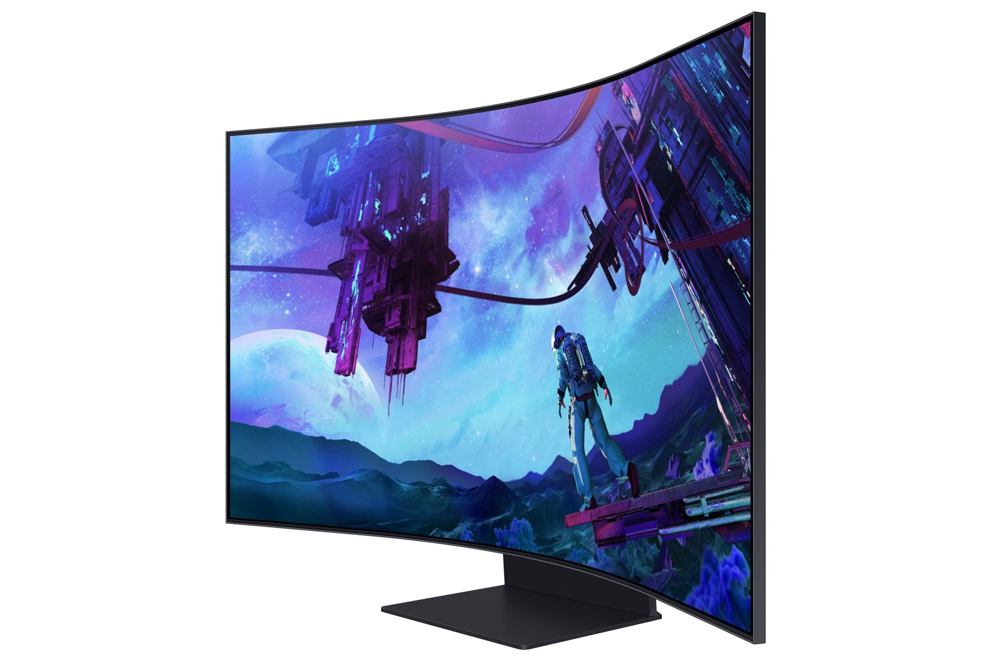 SAMSUNG LS55CG970NUXEN 55p UHD VA Odyssey Ark G97NB 165Hz 1ms SMART HDMI