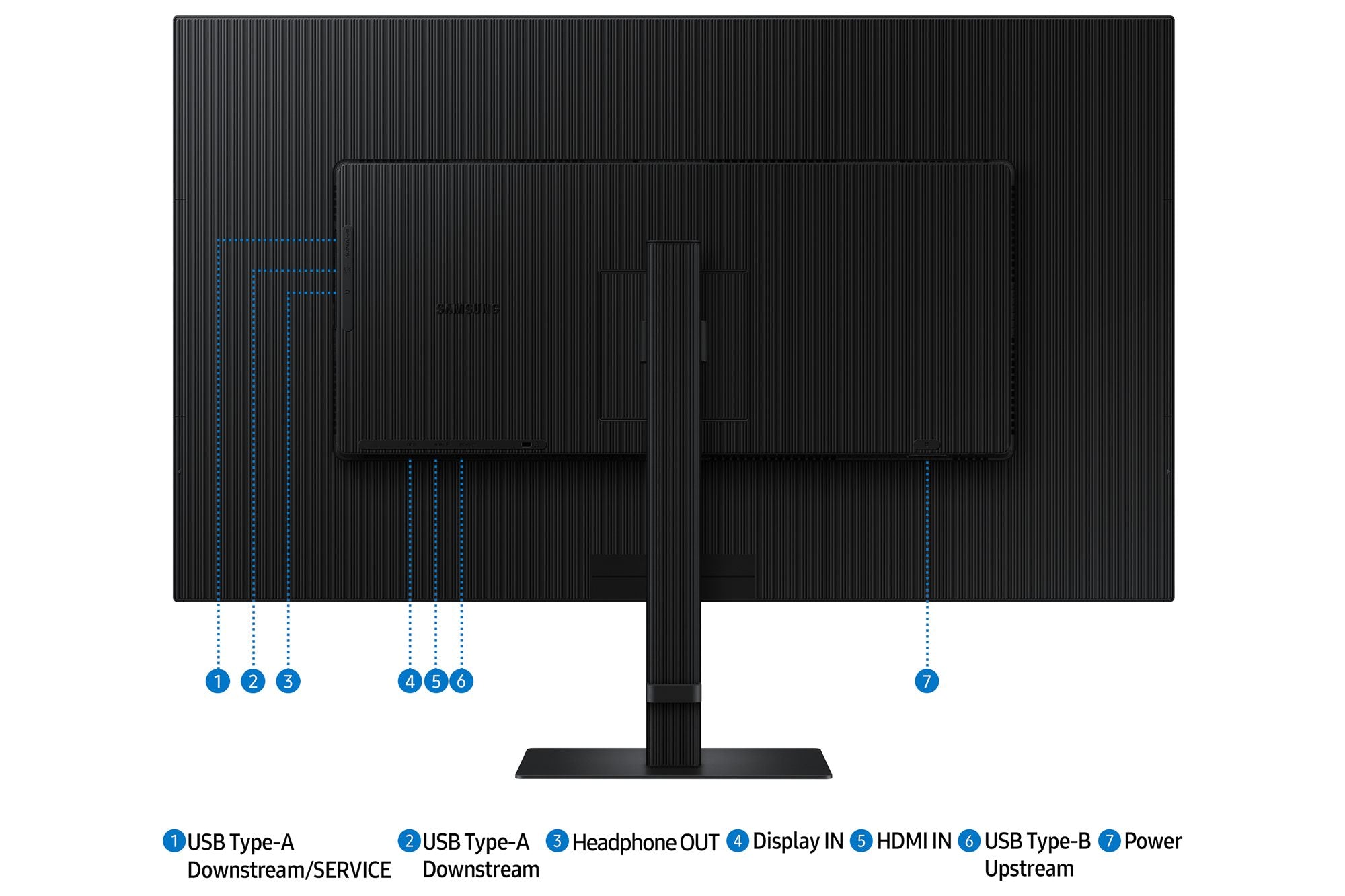 SAMSUNG ViewFinity S37D800E 37p 16:9 3840x2160 VA 5ms 350nits 60Hz HDR10 sRGB 100 HAS/Swivel/Tilt HDMI/DP USB3 Hub VESA 100 HDMI