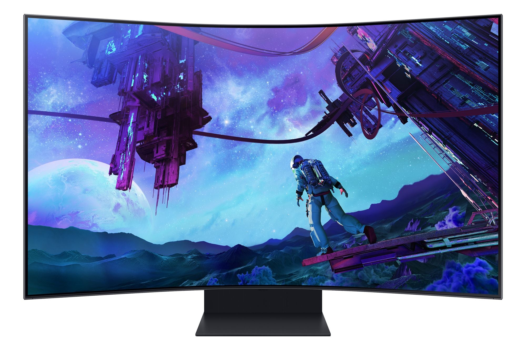 SAMSUNG LS55CG970NUXEN 55p UHD VA Odyssey Ark G97NB 165Hz 1ms SMART HDMI