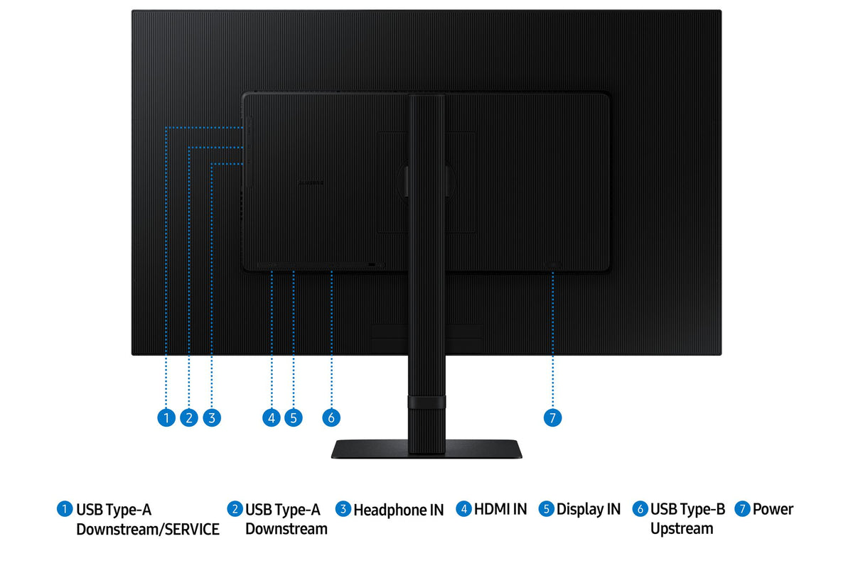 SAMSUNG ViewFinity S60D 32p WQHD IPS 100Hz 5ms HDMI cable in box
