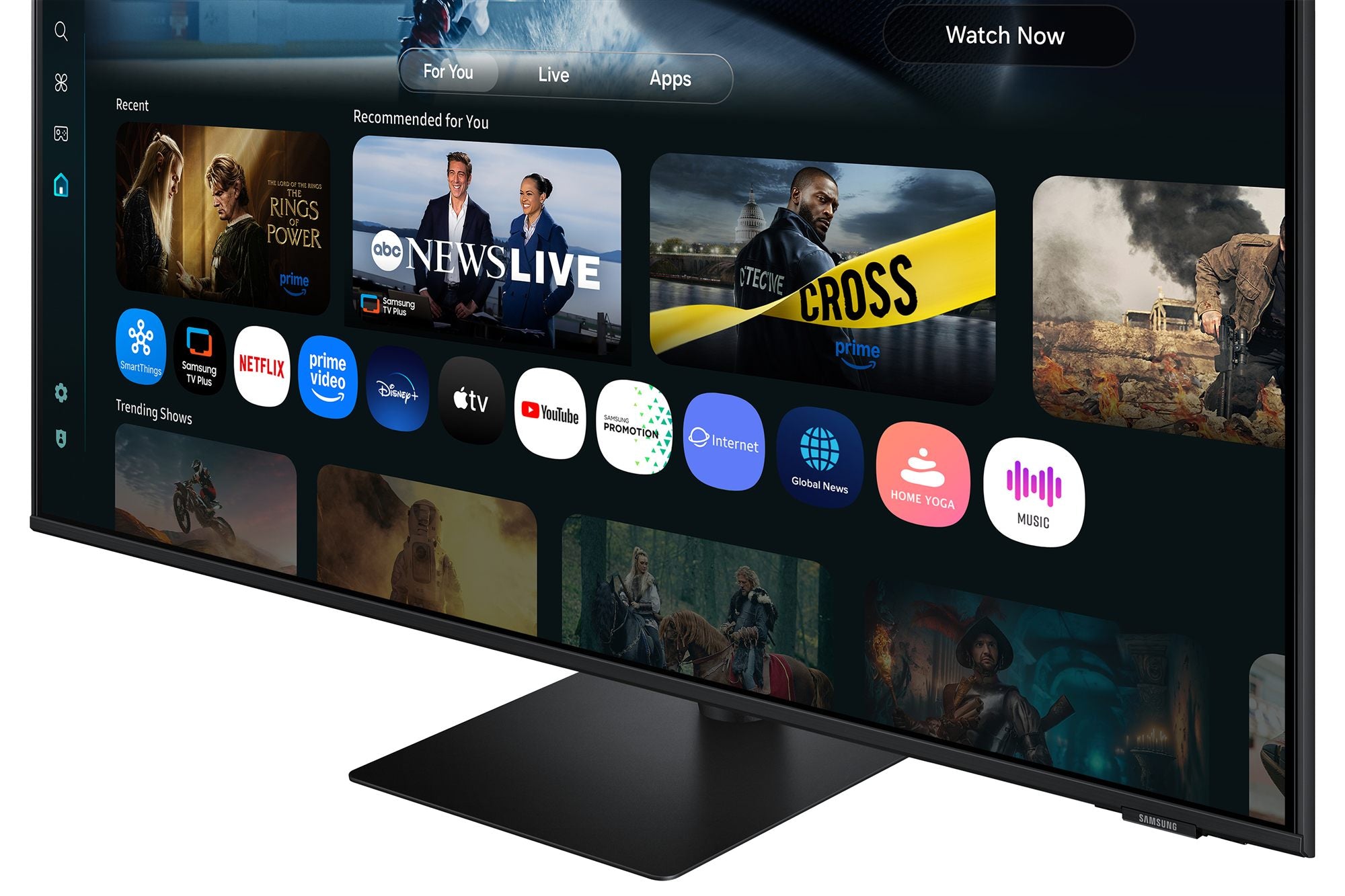 SAMSUNG LS43FM702 Smart Monitor 43p IA VA UHD 4K 60Hz 2xHDMI USB-C 65W Black