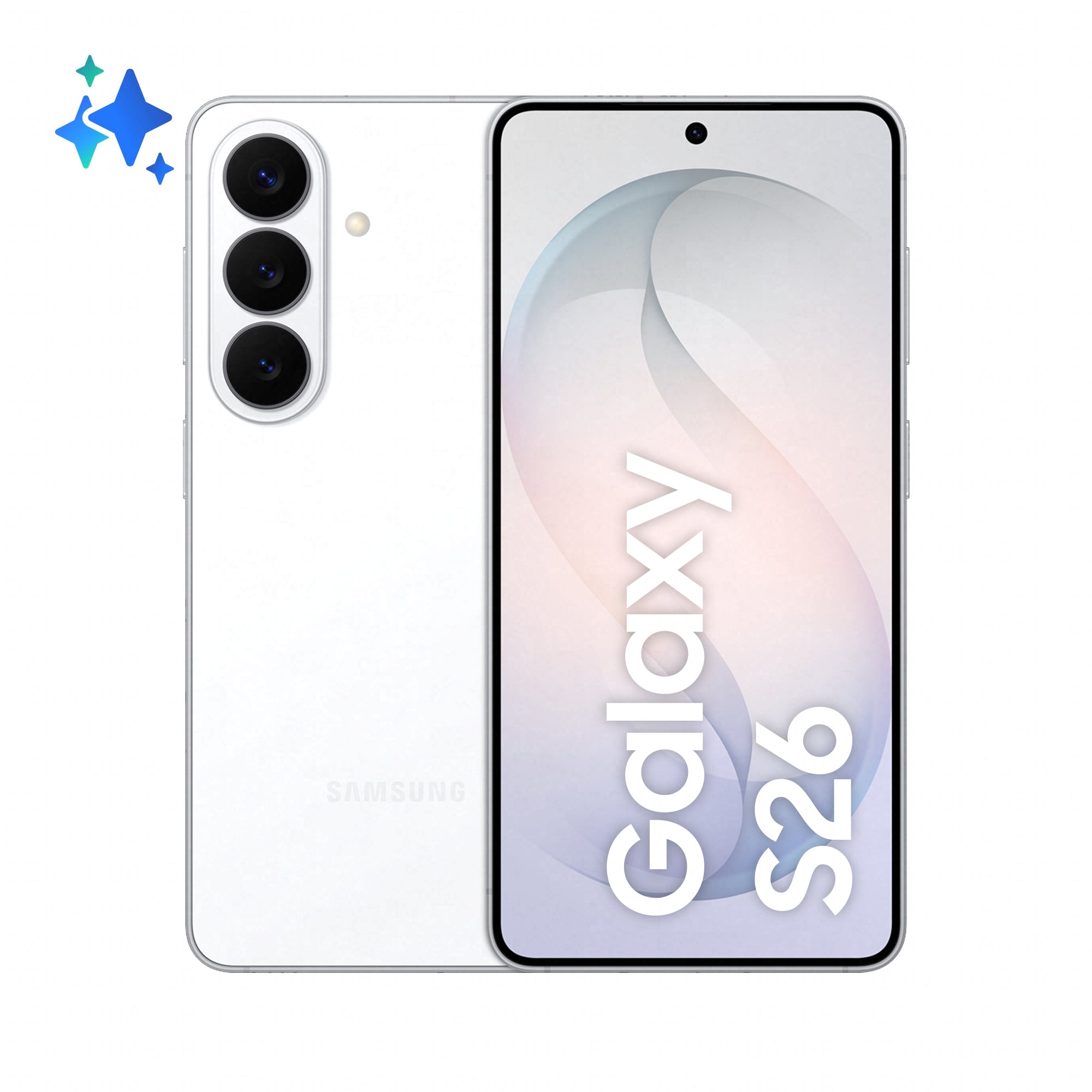 "Samsung Galaxy S26 16 cm (6.3"") Double SIM Android 16.0 5G USB Type-C 12 Go 256 Go 4300 mAh Blanc"