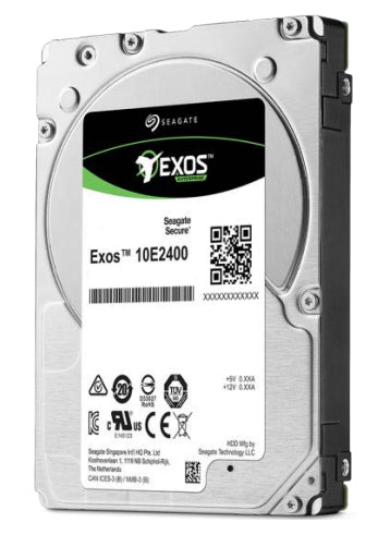 SEAGATE EXOS 10E2400 1.2To HDD 512N SED 10000rpm 128Mo cache SAS 12Go/s 2.5p BLK