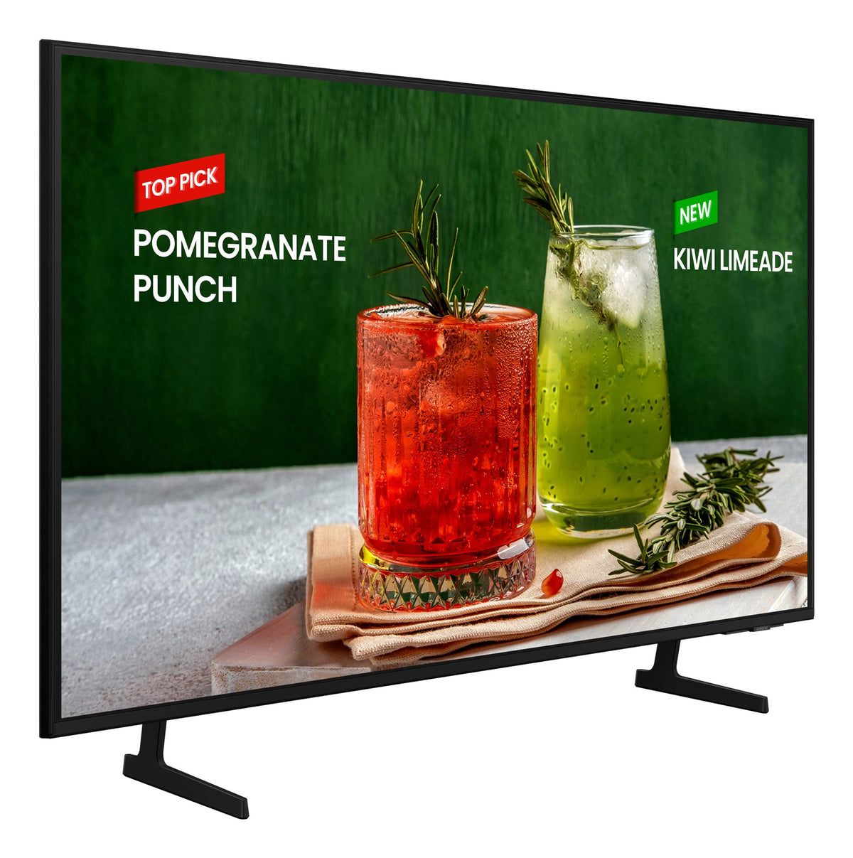 Samsung  43in, 16/7,250cd/m2, UHD, SOC Tizen + pied