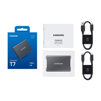 Samsung MU-PC4T0T USB Type-C 3.2 Gen 2 (3.1 Gen 2) Gris, Titane