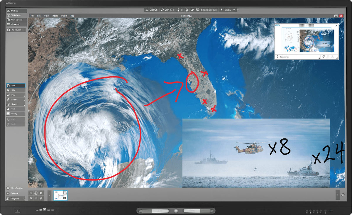SMART Board M055-V5 55p Pro interactive display high secure TAA