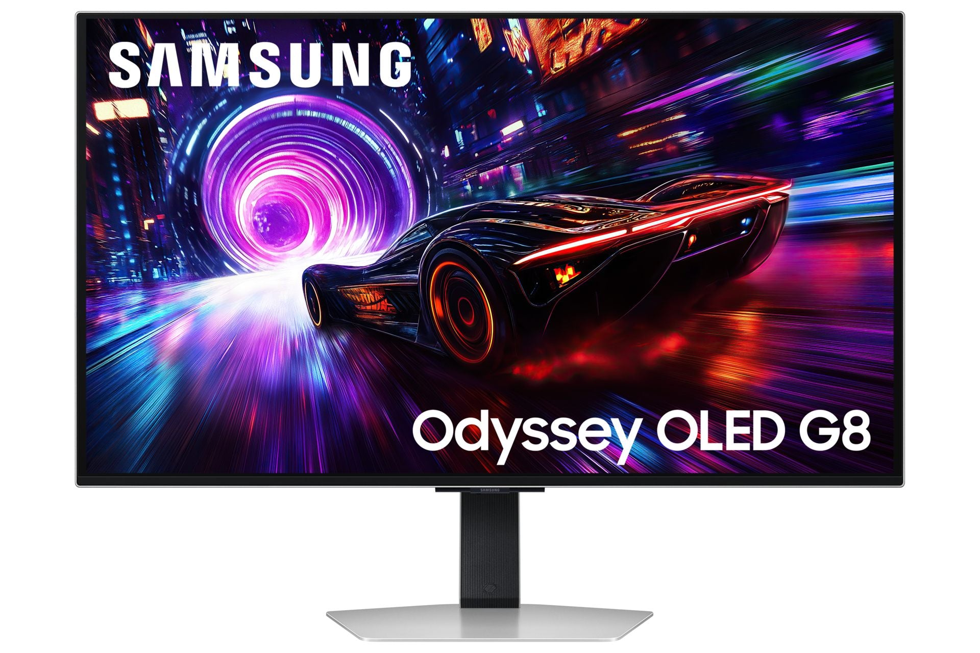 SAMSUNG ODYSSEY QD -OLED G81SF - Ecran gaming- 32p- UHD 4K- 240 Htz- 0,03 ms -Glare Free - HDR400 -2xHDMI- DP - 3xUSB Pivot