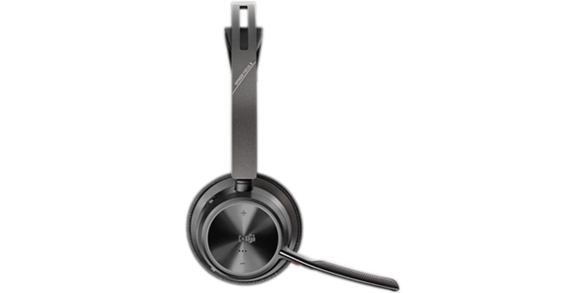 HP Poly Voyager Focus 2 Microsoft Teams Certified USB-C-C Headset +USB-C/A Adapter +Charging Stand Sans fil Arceau Bureau/Centre d'appels Bluetooth Socle de cha