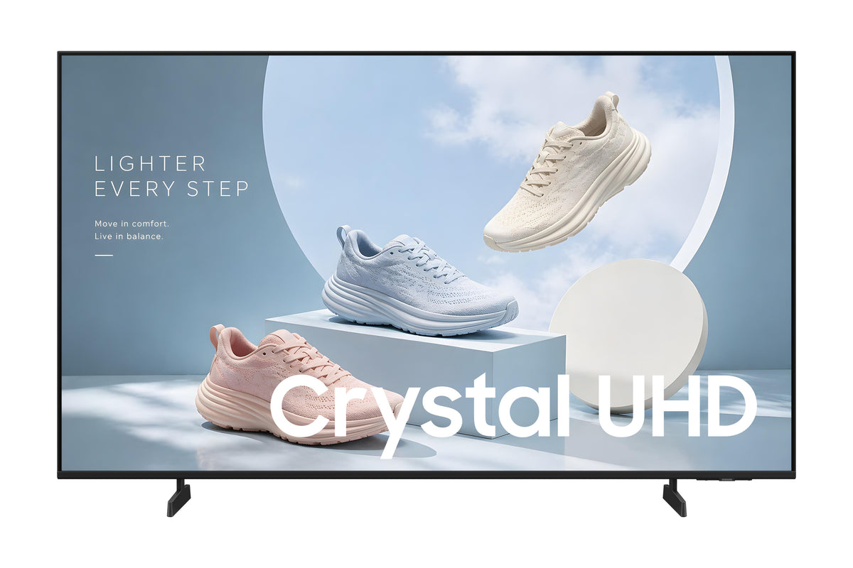 SAMSUNG BE65HX-H 65p Non-tactile UHD 4K 3840x2160 16:9 300nit 16/7 Tuner Biz TV App Tizen 8.0 HP 2x10W 3 ans