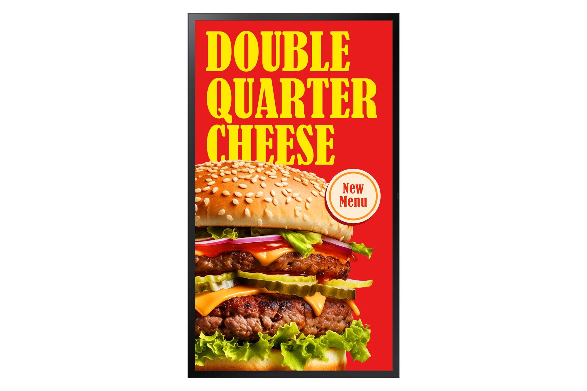 SAMSUNG OH46D-X 46p outdoor LCD FullHD 16:9 IP56 with protection glass 3500nits HDBase-T 2xHDMI RS-232 In/Out USB Tizen 8.0