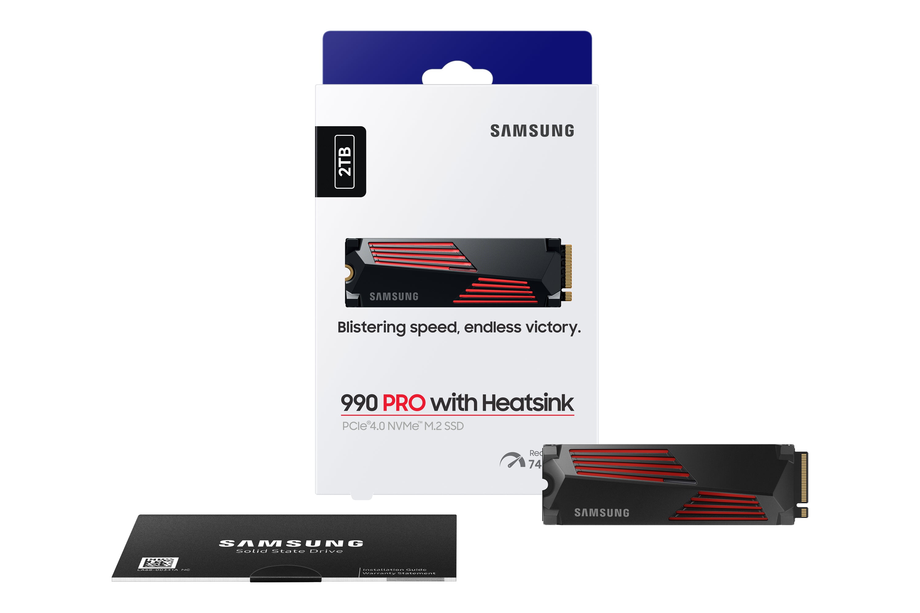990 Pro M.2 NVMe 2TB+heatsink