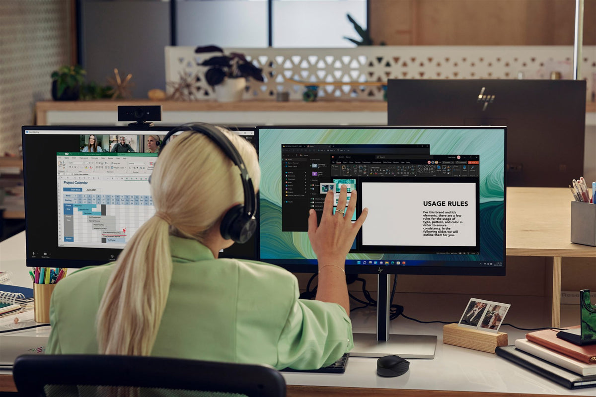 HP Écran tactile E24t G5 FHD 23.8p FHD 1920x1080 HDMI DisplayPort