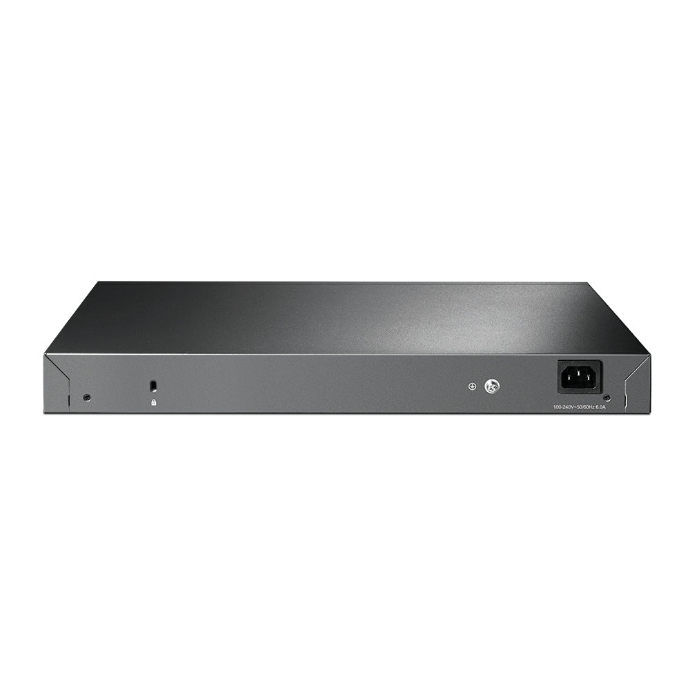 TP-Link JetStream TL-SG3452P commutateur réseau Géré L2/L3 Gigabit Ethernet (10/100/1000) Connexion Ethernet, supportant l'alimentation via ce port (PoE) 1U Noi