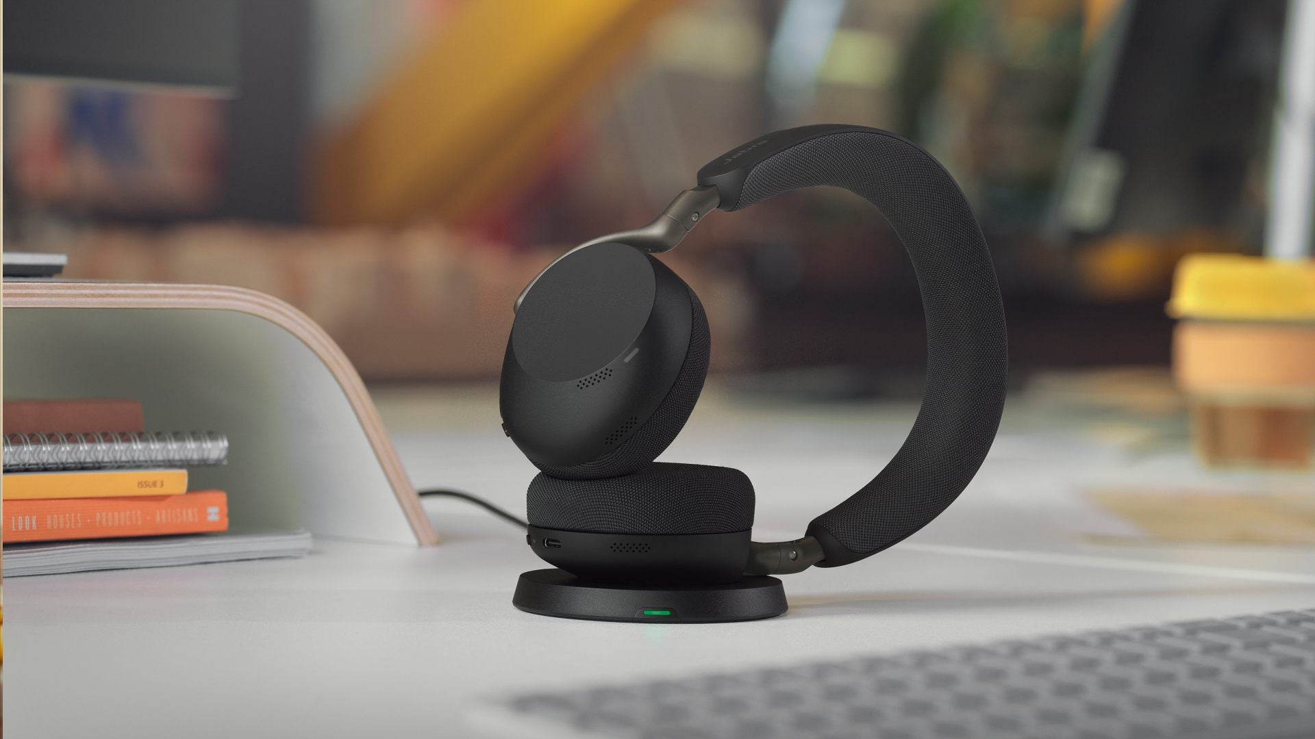 Jabra Evolve3 75 UC Link 390 USB-A Bla