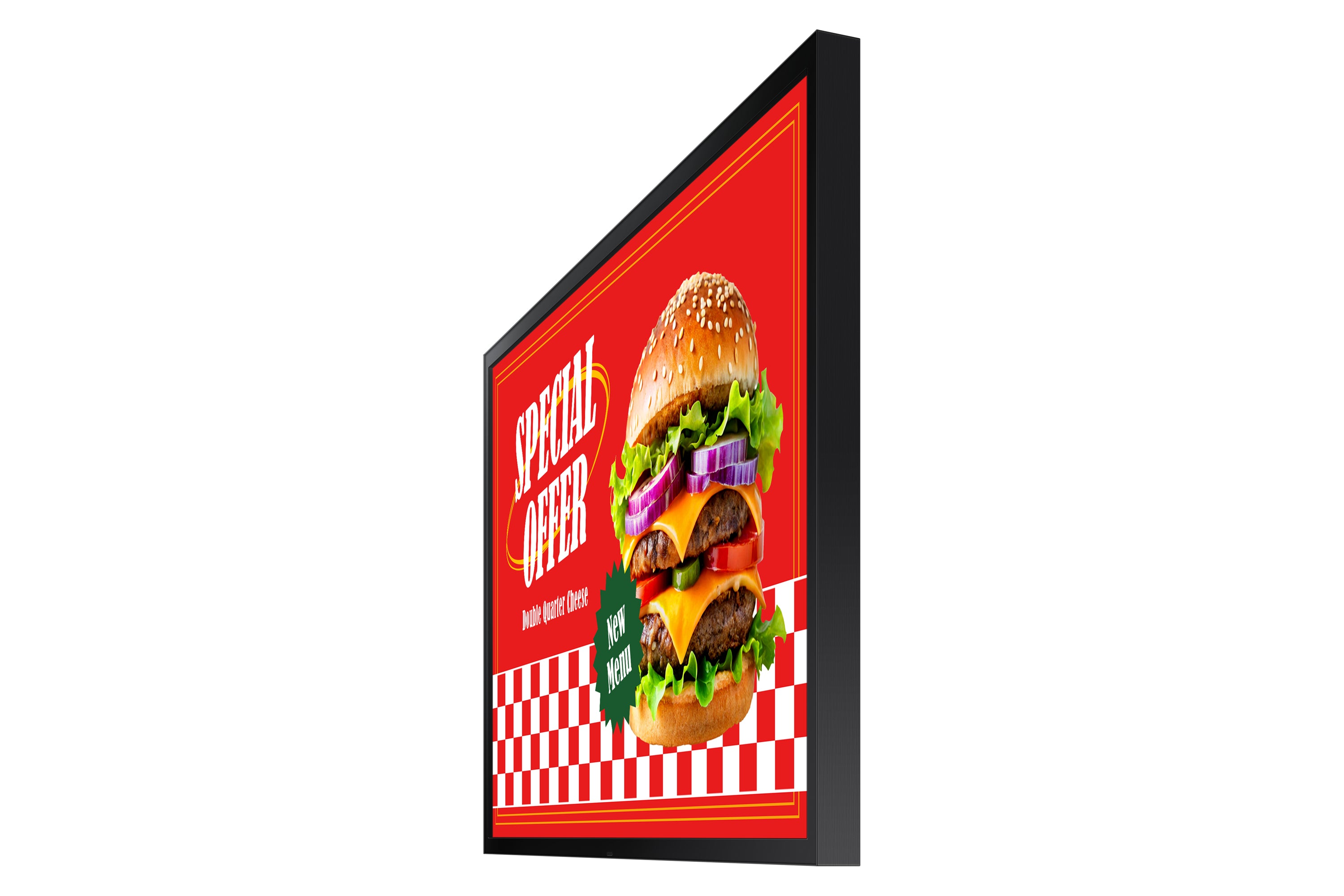SAMSUNG OH46D-X 46p outdoor LCD FullHD 16:9 IP56 with protection glass 3500nits HDBase-T 2xHDMI RS-232 In/Out USB Tizen 8.0
