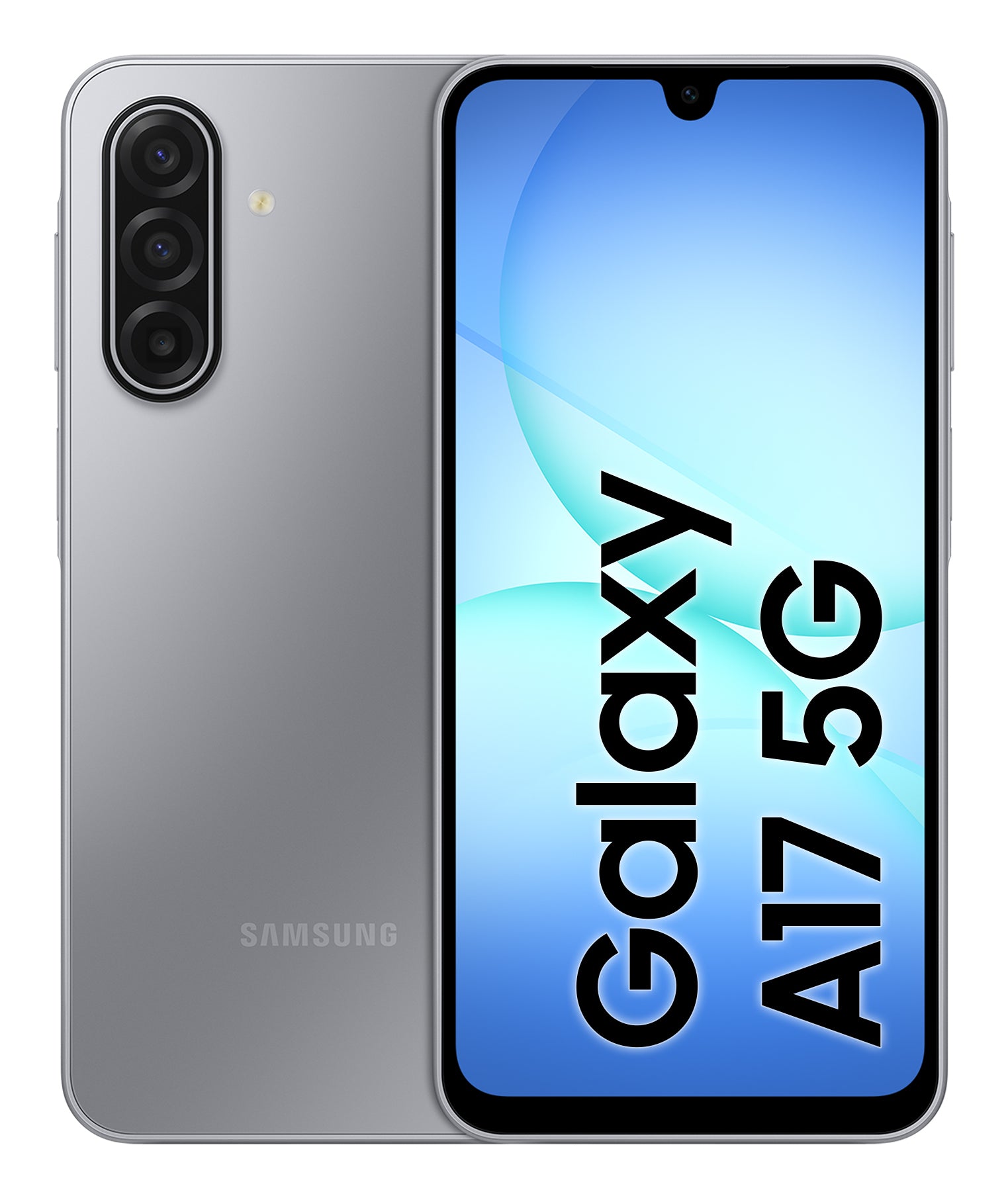 "Samsung Galaxy A17 5G 17 cm (6.7"") Double SIM hybride USB Type-C 8 Go 256 Go 5000 mAh Gris"