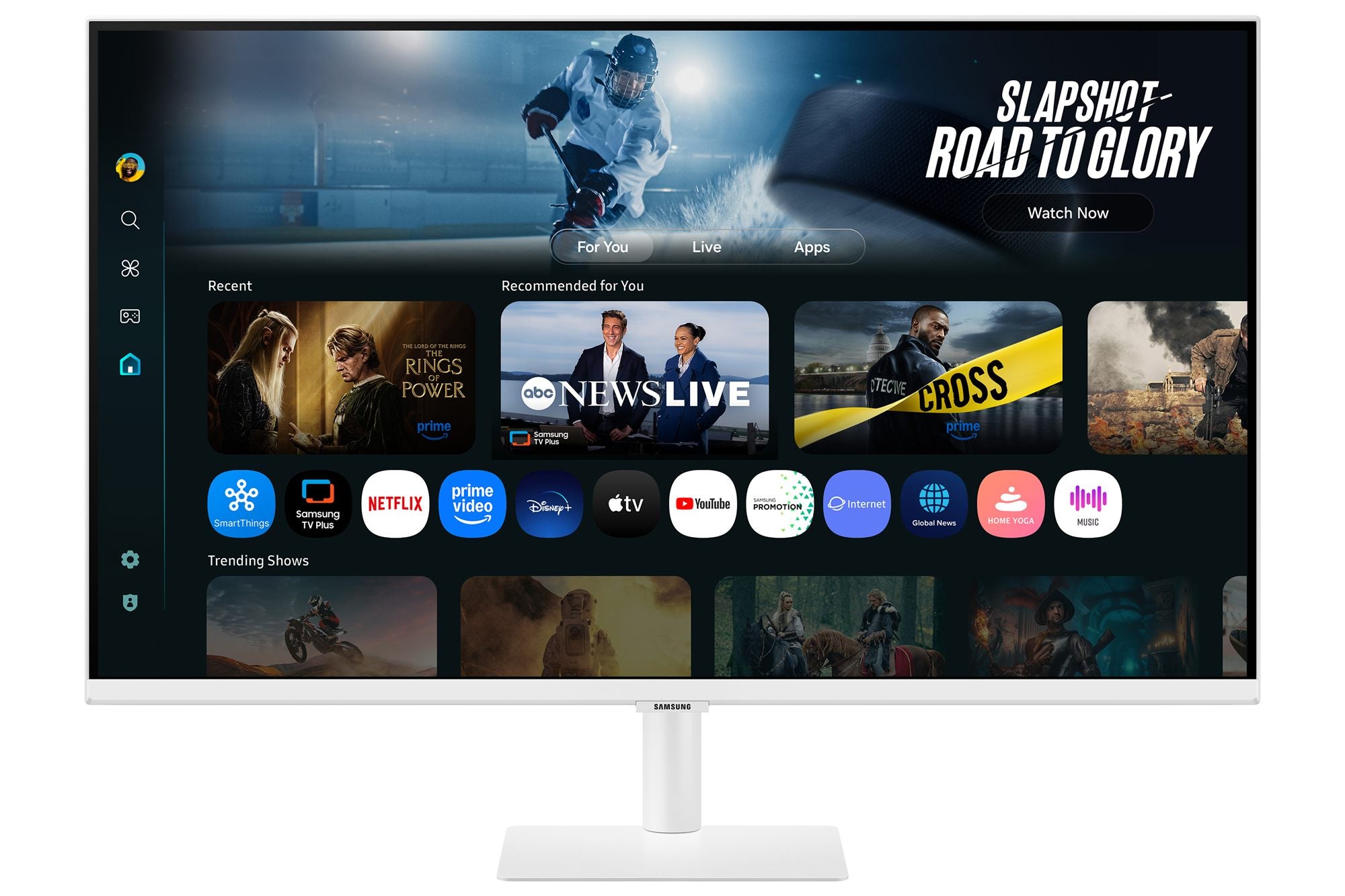 "Samsung M7 M70F écran plat de PC 81,3 cm (32"") 3840 x 2160 pixels 4K Ultra HD LED Blanc"