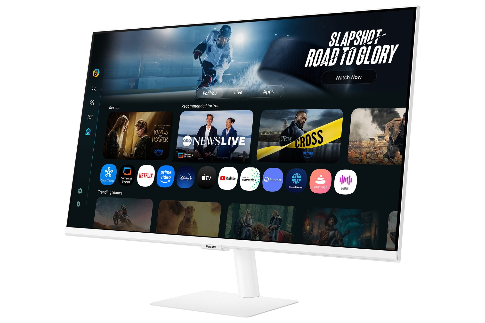 "Samsung M7 M70F écran plat de PC 81,3 cm (32"") 3840 x 2160 pixels 4K Ultra HD LED Blanc"