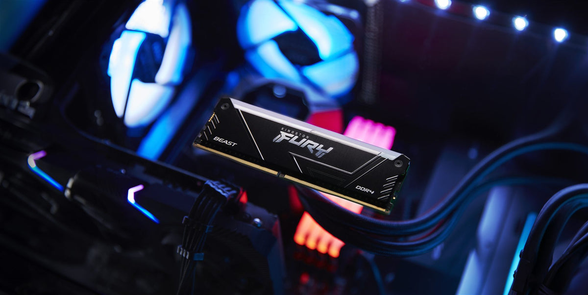 KINGSTON 32Go 3200MT/s DDR4 CL16 DIMM FURY Beast RGB